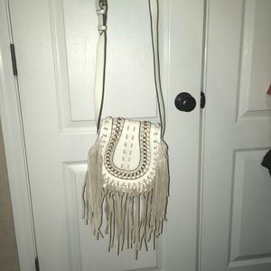 Aimee kestenberg crossbody handbag in ivory.